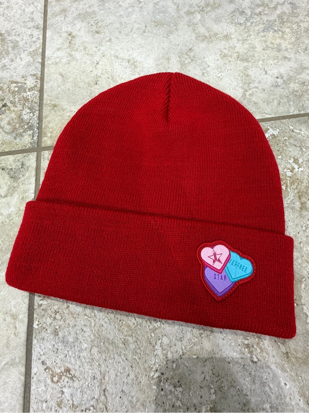 Red limited edition Jeffree Star Beanie